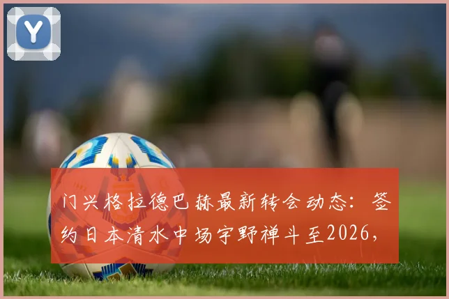 门兴格拉德巴赫最新转会动态:签约日本清水中场宇野禅斗至2026,转会费与球员实力分析